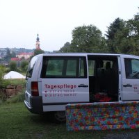 Übernachtung im VW-Bus