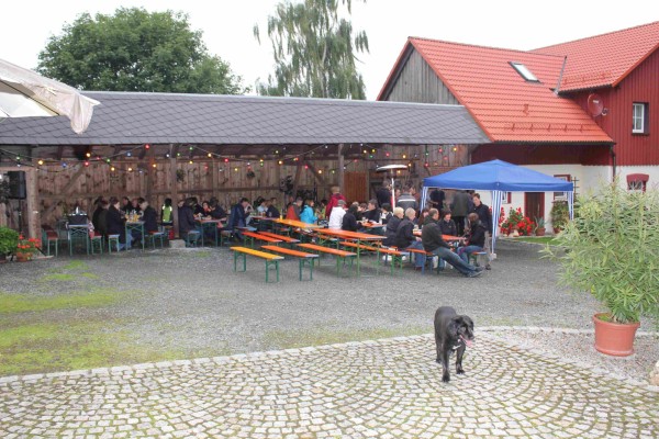 Blick in den Innenhof